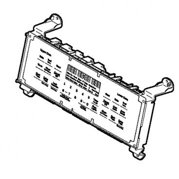 GE Part# WB27X32141 Control and Overlay Assembly - Genuine OEM