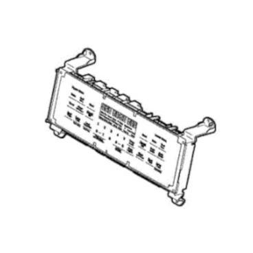 GE Part# WB27X32163 Control and Overlay Assembly - Genuine OEM