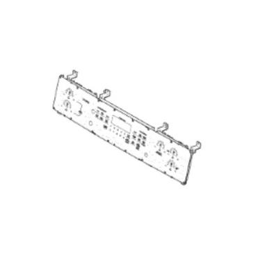 GE Part# WB27X32166 Oven Control And Overlay Assembly - Genuine OEM