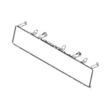 GE Part# WB27X32203 Dorian Gray Overlay and Control - Genuine OEM