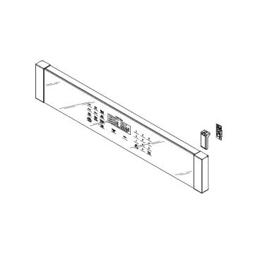 GE Part# WB27X33035 Control Panel Assembly - Genuine OEM