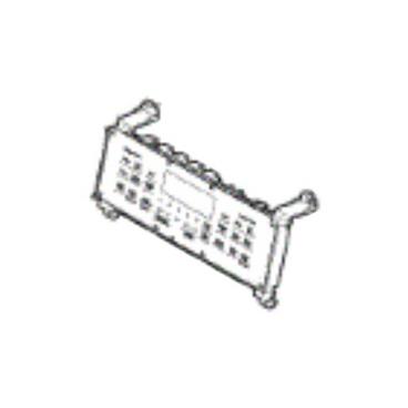 GE Part# WB27X33139 Oven Control and Overlay Assembly - Genuine OEM
