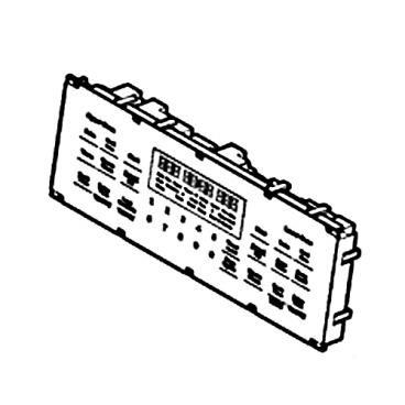 GE Part# WB27X40189 Control and Faceplate - Genuine OEM
