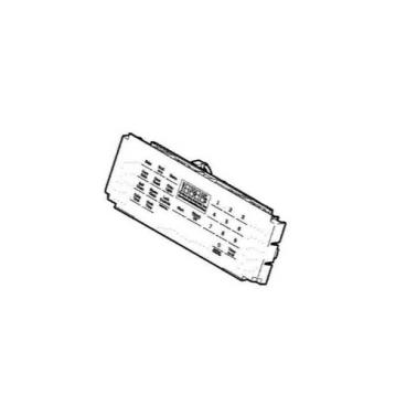 GE Part# WB27X41350 Control and Faceplate - Genuine OEM