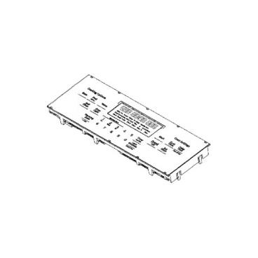 GE Part# WB27X41659 Oven Control and Faceplate - Genuine OEM
