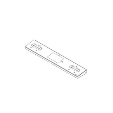 GE Part# WB27X42166 Touchpad Control Panel Assembly - Genuine OEM