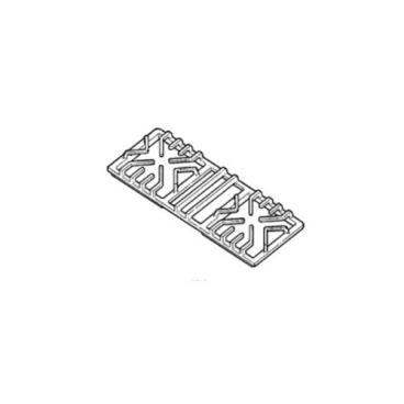 GE Part# WB31K0045 Grate (Dual) - Genuine OEM