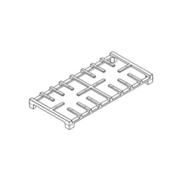 GE Part# WB31X39269 Cafe Grate and Foot Assembly - Genuine OEM