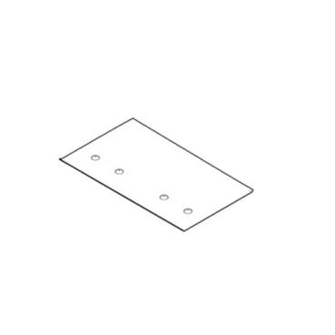 GE Part# WB34T10101 Burner Shield Buttom - Genuine OEM