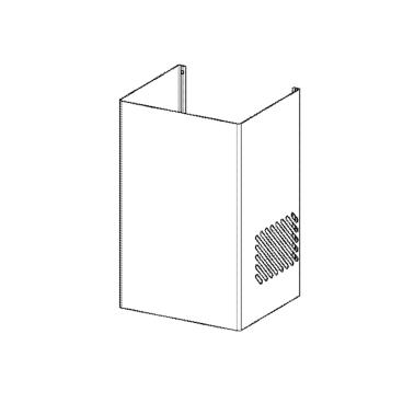 GE Part# WB34X30463 Chimney (Lower) - Genuine OEM