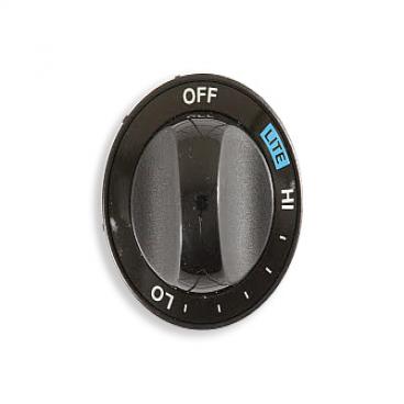 GE Part# WB3K5271 Valve Knob (OEM) Black