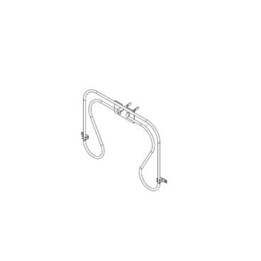 GE Part# WB44X48668 Convection Element - Genuine OEM