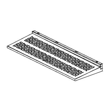 GE Part# WB48X27924 Shelf Assembly - Genuine OEM