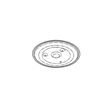 GE Part# WB49X681 Glass Tray - Genuine OEM