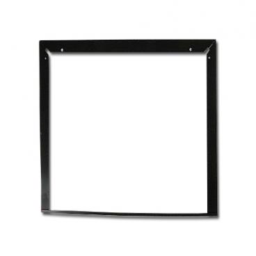 GE Part# WB56K5158 Oven Door Frame (OEM) Black