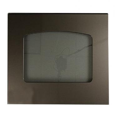 GE Part# WB56T10235 Door Panel Assembly (OEM)