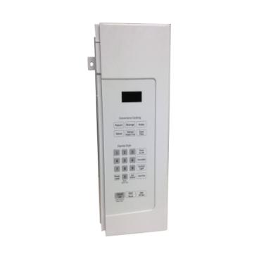 GE Part# WB56X25384 Control Panel Assembly (OEM) White
