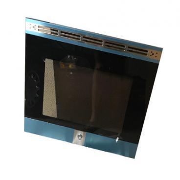 GE Part# WB56X26757 Glass and Overlay (OEM) Ss