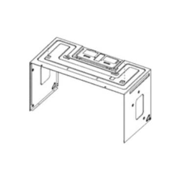 GE Part# WB56X26902 Outer Case Assembly (White) - Genuine OEM