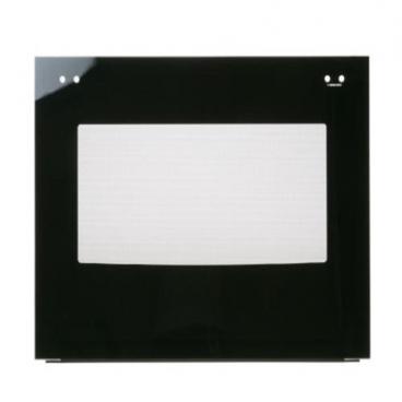 GE Part# WB56X27504 Door Glass and Trim Assembly (OEM)