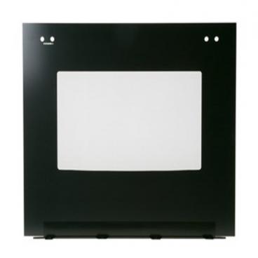 GE Part# WB56X27508 Door Glass and Trim Assembly (OEM