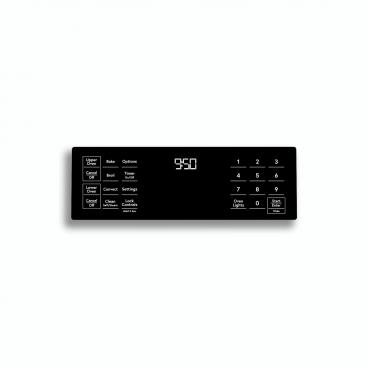 GE Part# WB56X32506 Touchpad Control Overlay Assembly - Genuine OEM