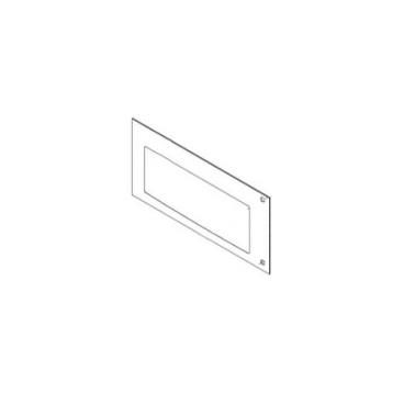 GE Part# WB56X33726 Stainless Steel Door - Genuine OEM