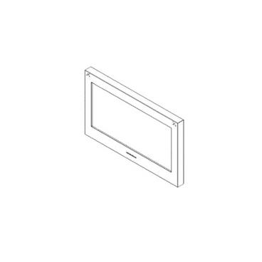 GE Part# WB56X39841 Stainless Outer Door - Genuine OEM