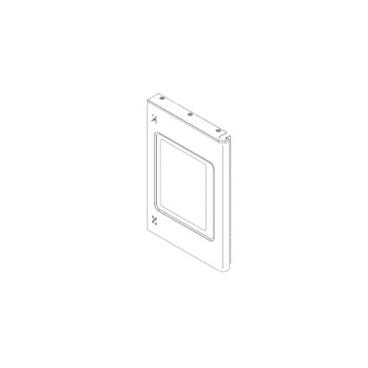 GE Part# WB56X43547 Right Outer Door (Stainless) - Genuine OEM