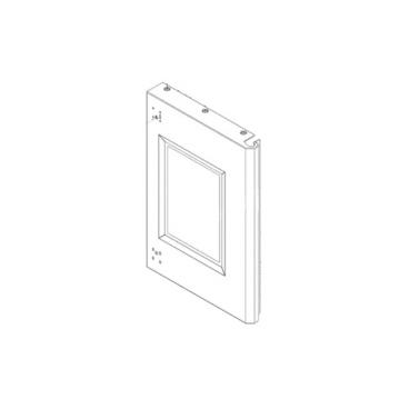 GE Part# WB56X43987 Outer Door Assembly (Right/Stainless Steel) - Genuine OEM