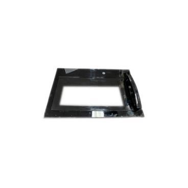 GE Part# WB56X44646 Door Assembly (Black) - Genuine OEM