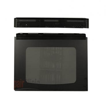 GE Part# WB57T10346 Outer Door Assembly (OEM) Black