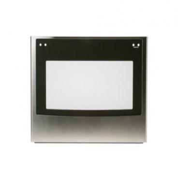 GE Part# WB57T10383 Door Glass and Trim (OEM) SS