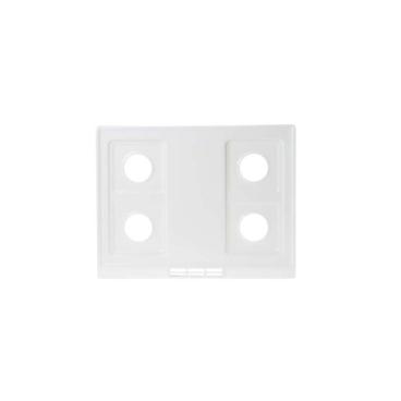 GE Part# WB62K0016 Cook Top (White) - Genuine OEM
