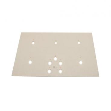 GE Part# WB62T10194 Maintop Glass (OEM) Scr
