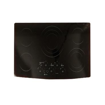 GE Part# WB62T10420 Maintop Glass Assembly (OEM)