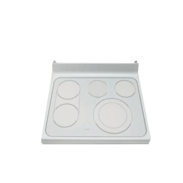 GE Part# WB62T10437 Rangetop Glass Assembly (OEM) WH