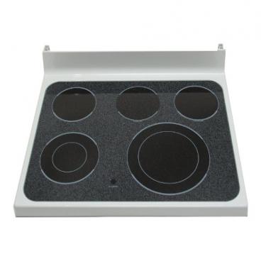 GE Part# WB62T10452 Rangetop Glass Assembly (OEM)