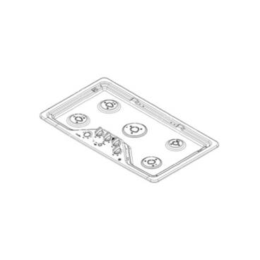 GE Part# WB62X25940 Main Top Assembly - Genuine OEM