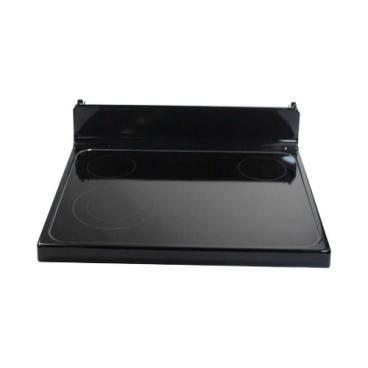 GE Part# WB62X26649 Glass Cooktop Assembly (OEM) Black