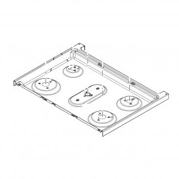 GE Part# WB62X28230 Main Cooktop - Genuine OEM