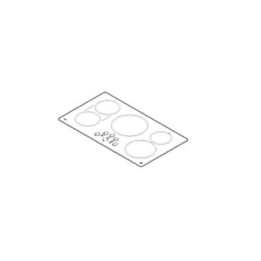 GE Part# WB62X44602 Maintop Glass - Genuine OEM