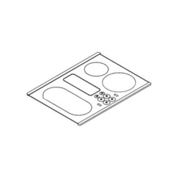 GE Part# WB62X45046 Main Top Assembly - Genuine OEM