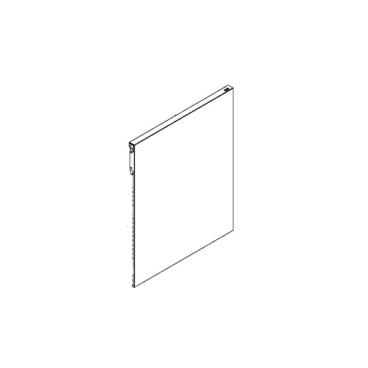 GE Part# WB63K10168 Side Panel (Righr) - Genuine OEM