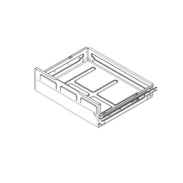GE Part# WB63X33581 Drawer and Slide Assembly - Genuine OEM