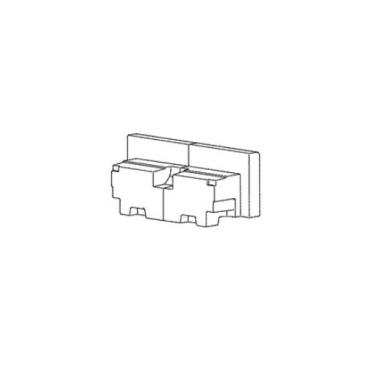 GE Part# WD01X25525 Left Counterweight - Genuine OEM