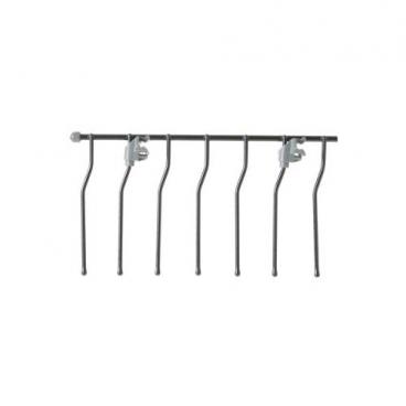 GE Part# WD28X10133 Comb Rack Assembly (OEM) Lower