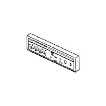 GE Part# WD34X1061 Escutcheon Assembly - Genuine OEM
