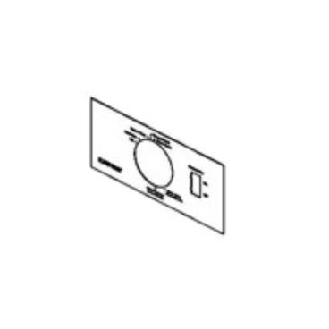 GE Part# WD34X20759 Graphic Insert Assembly - Genuine OEM