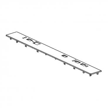 GE Part# WD34X24733 Console Cover - Genuine OEM